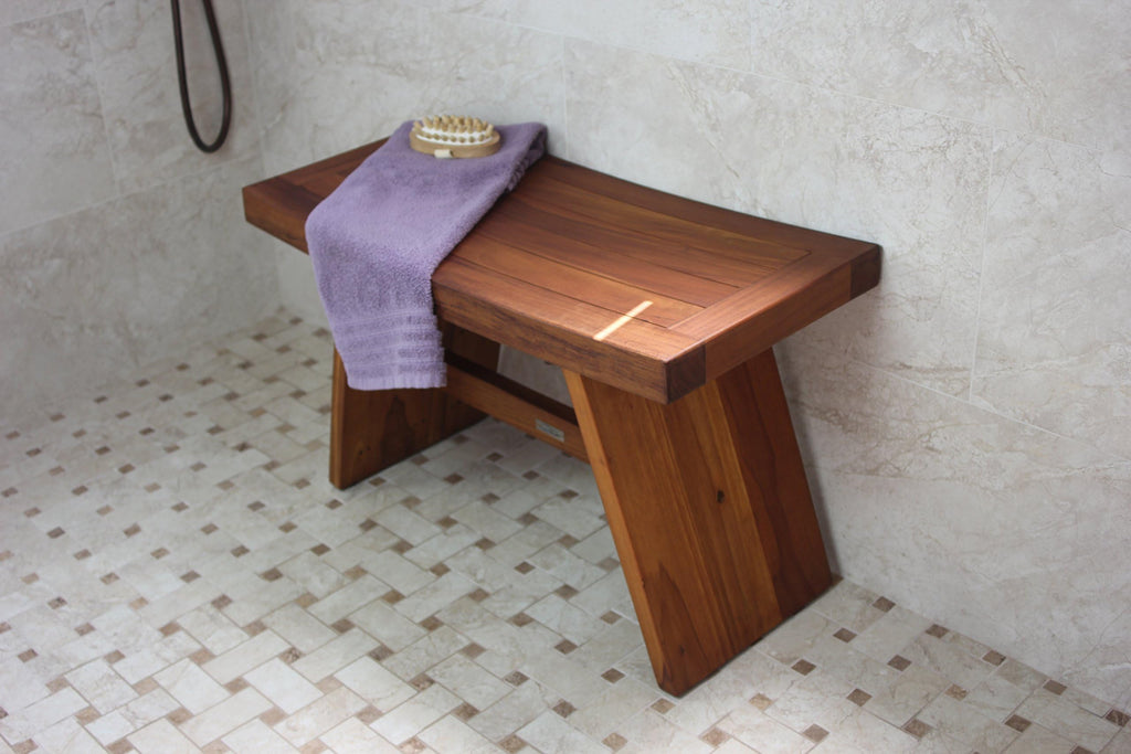 30" Teak Shower Bench W69169
