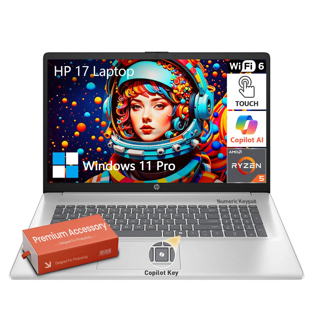 17 Laptop Touchscreen AMD Ryzen 5 16GB RAM 1TB SSD D142