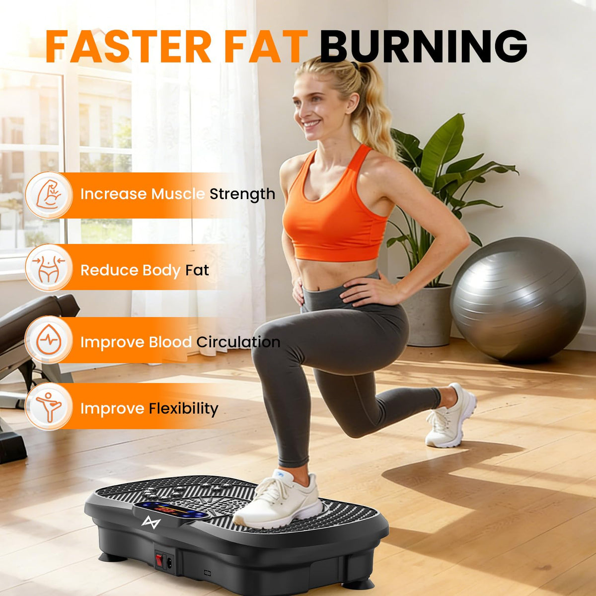 Vibration Plate Exercise Machine F361