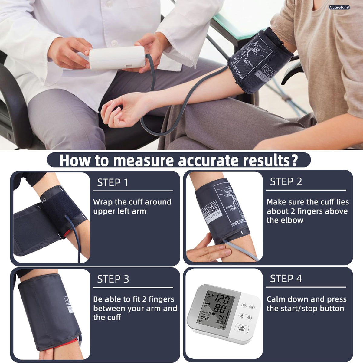 Large Blood Pressure Cuff, 8.7”-16.5” F5396