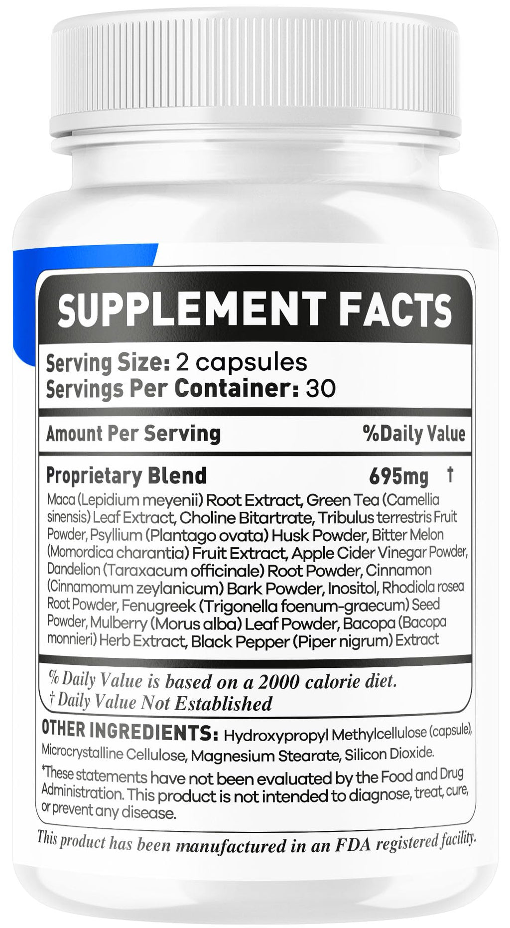 All Natural 120 Capsules F8789