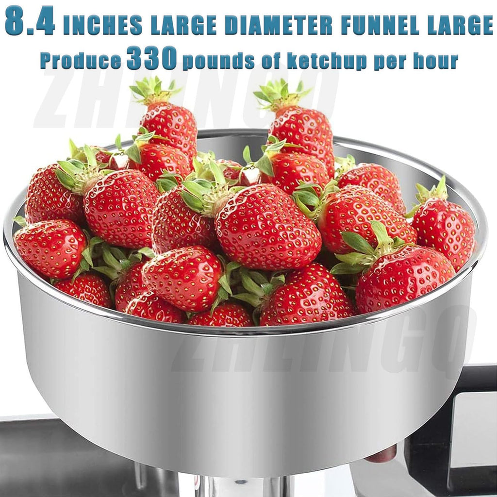 450W Stainless Steel Electric Food Mill W451