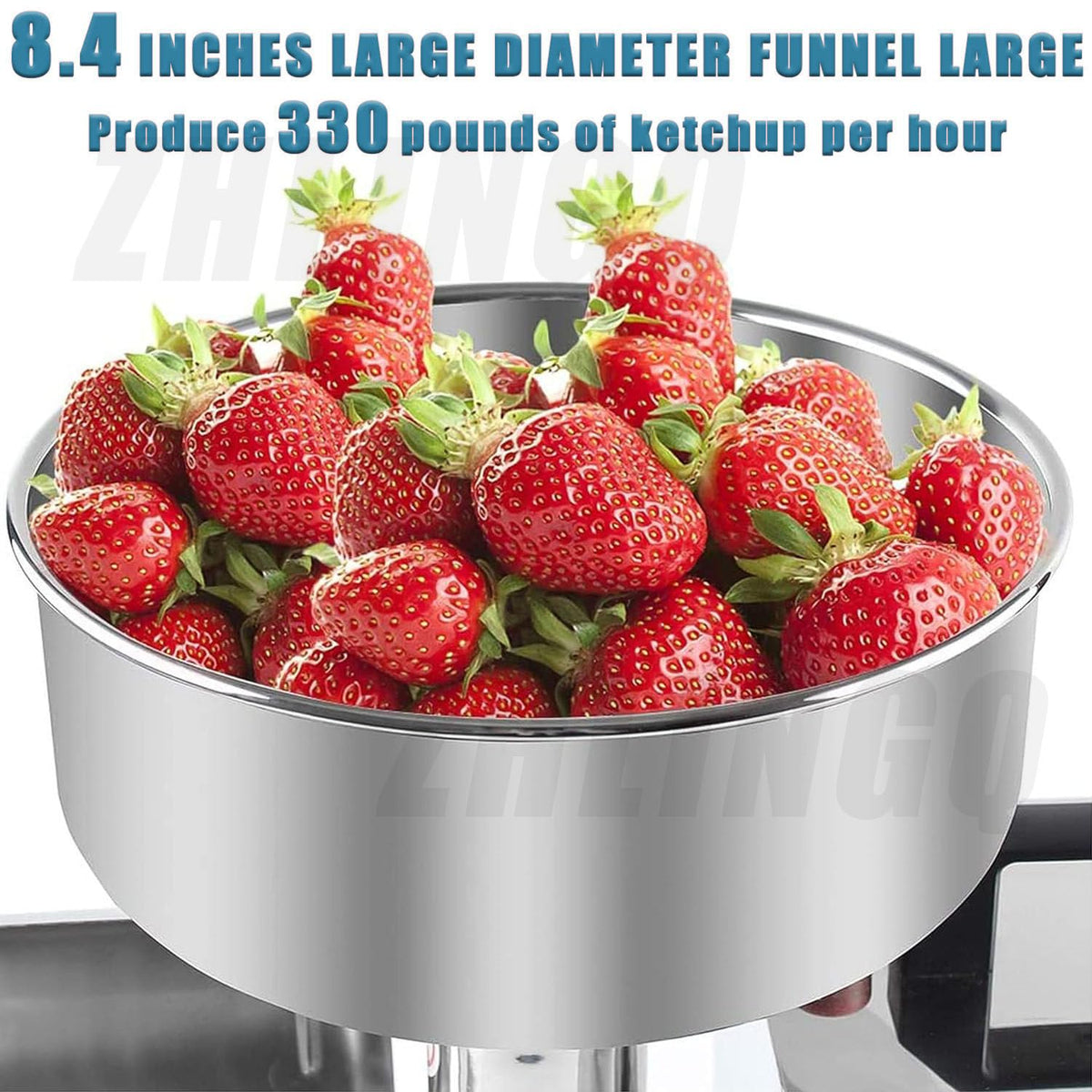 450W Stainless Steel Electric Food Mill W451