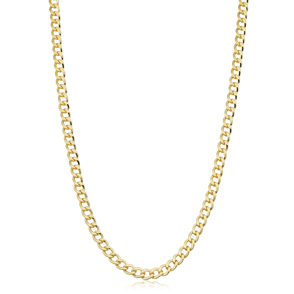 14K Yellow Gold Filled Miami Cuban Chain Necklace V737853