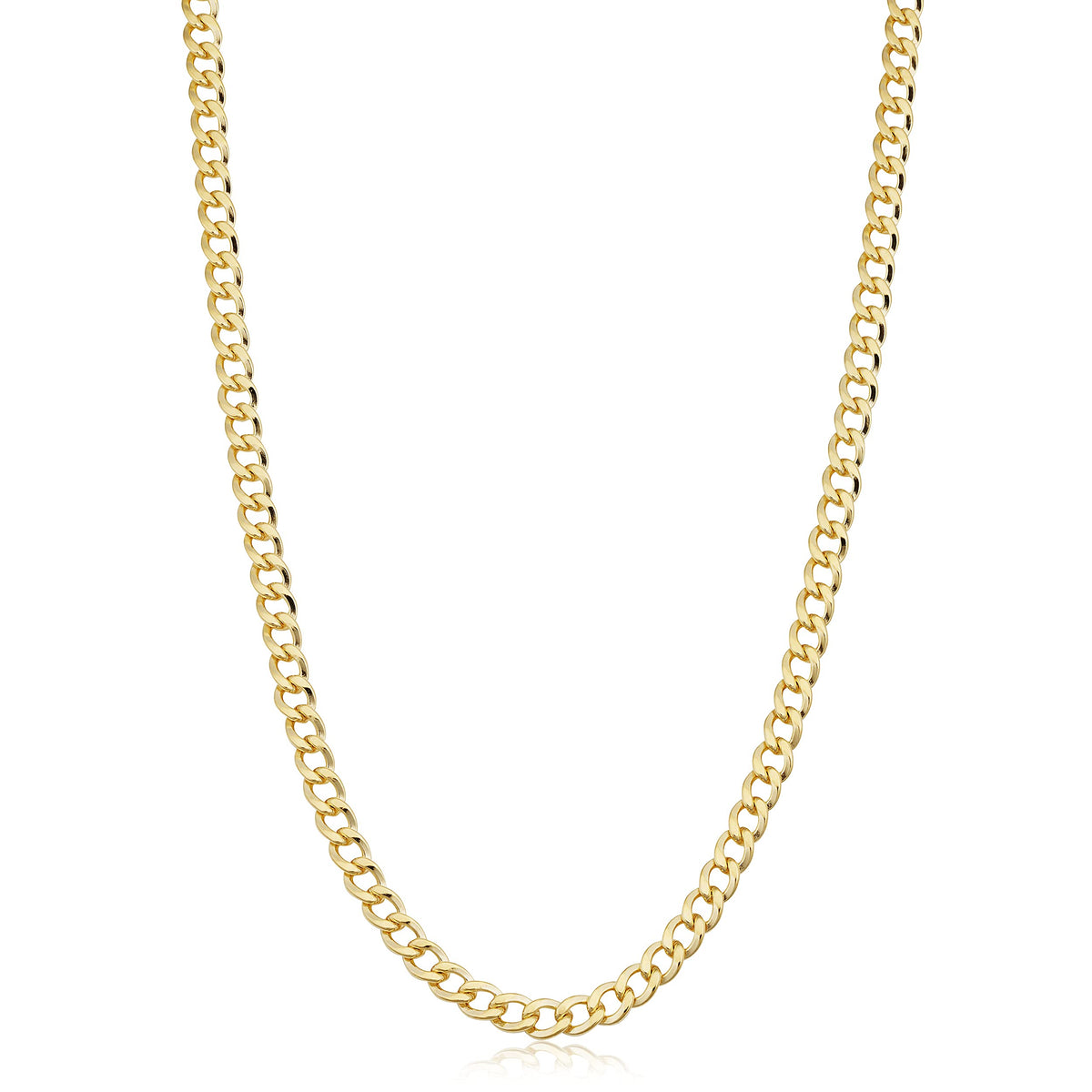 14K Yellow Gold Filled Miami Cuban Chain Necklace V737853