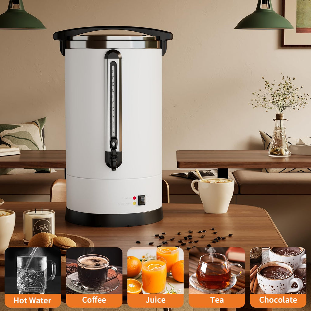 12L Stainless Steel Coffee Urn Q967