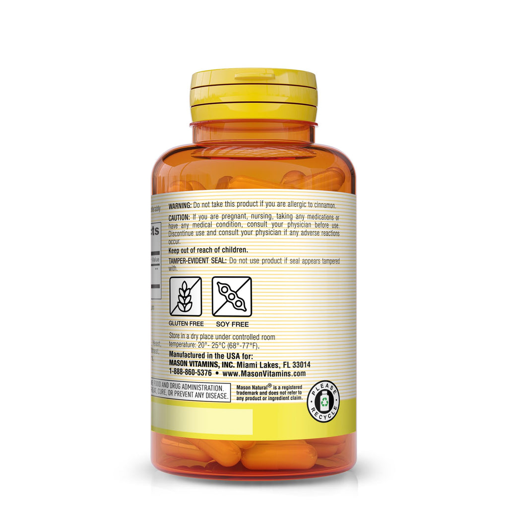 Cinnamon 1000 mg Dietary Supplement Capsules Y911