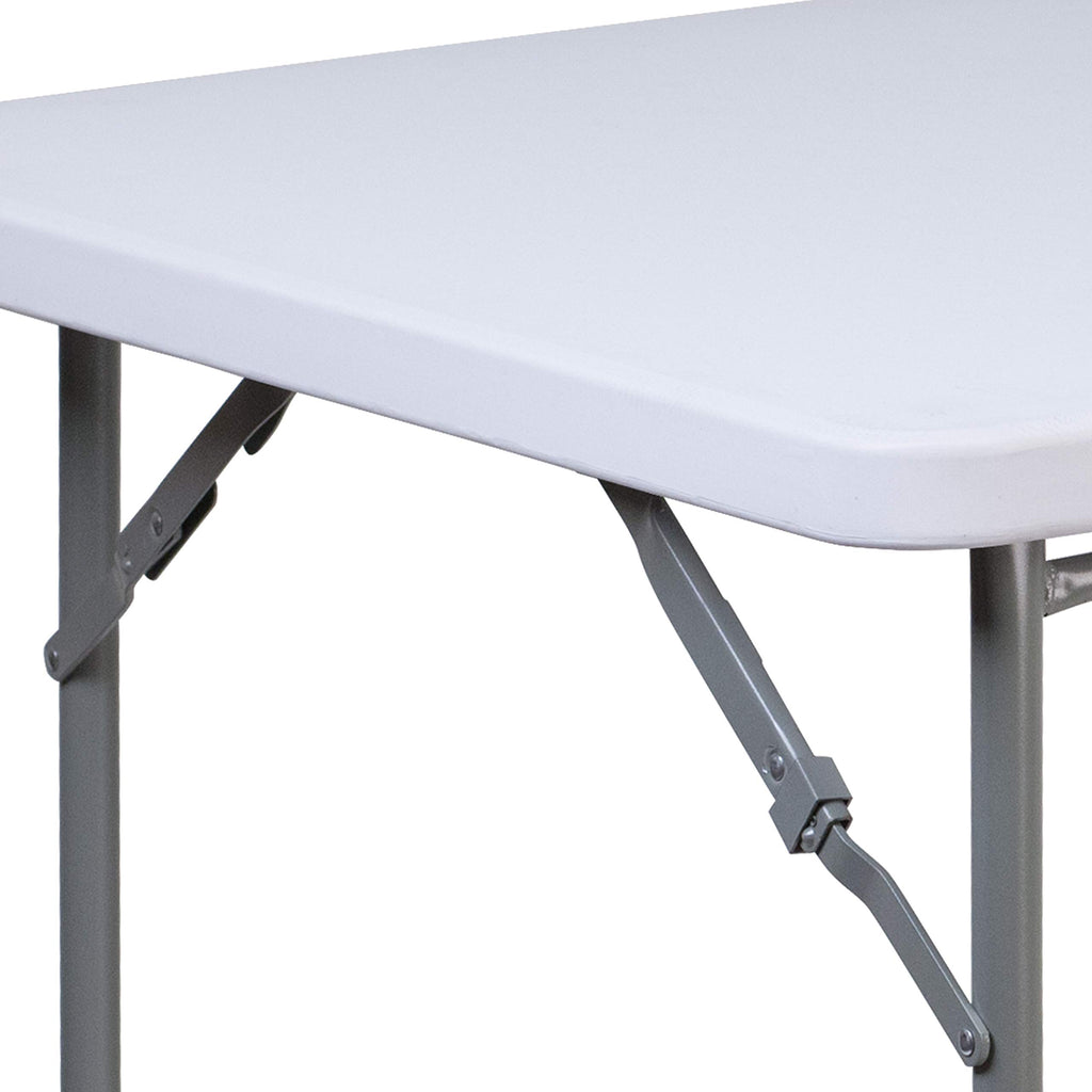 Square Granite White Plastic Game Table K913