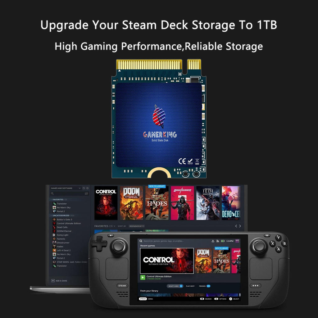 128GB M.2 2230 NVMe PCIe Gen 3.0X4 Internal SSD D7971