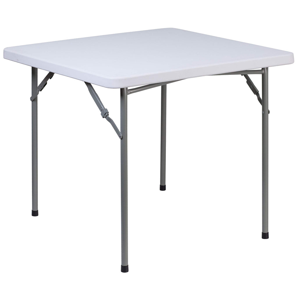 Square Granite White Plastic Game Table K913
