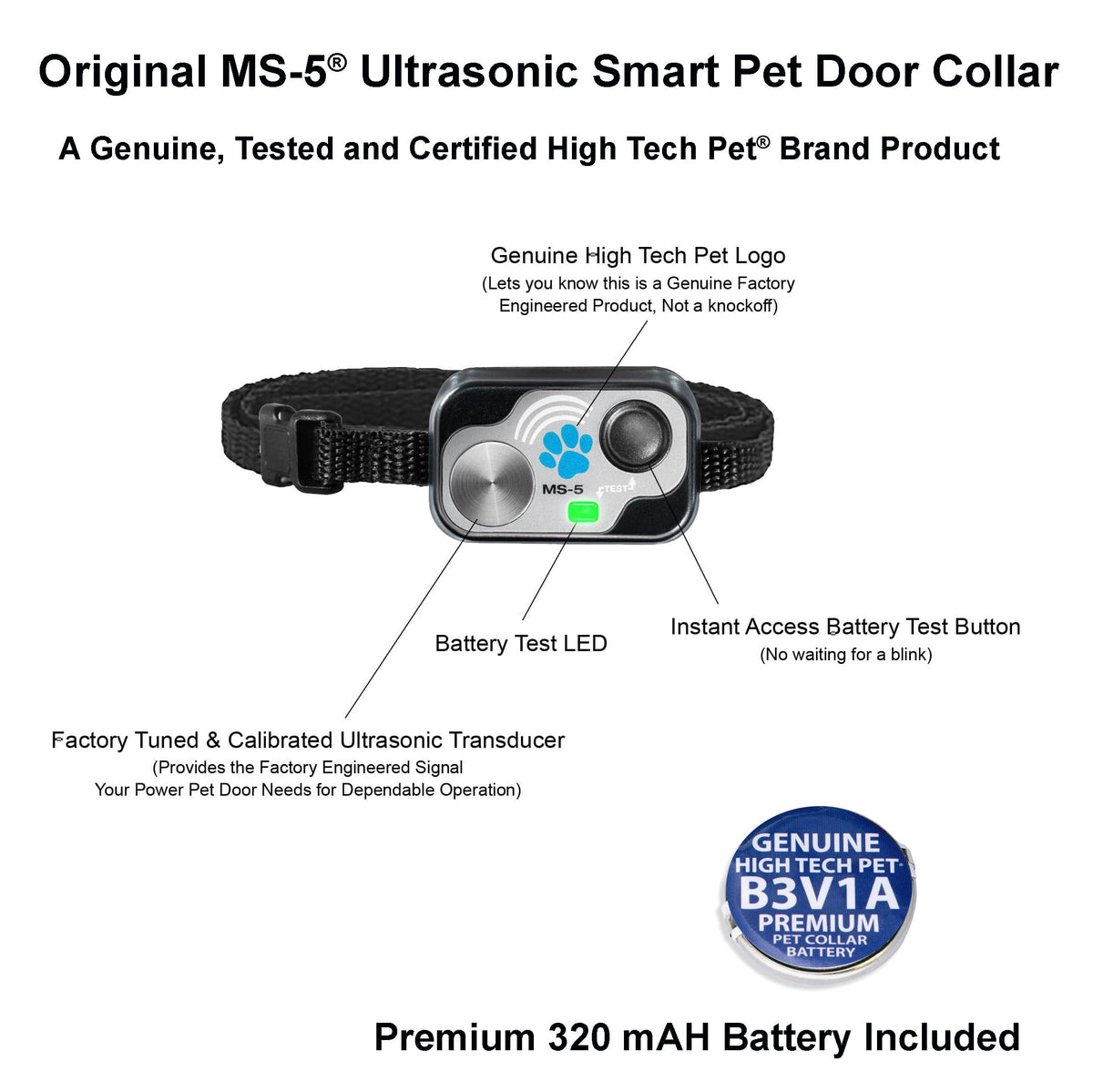 Automatic Smart Pet Door Collar C75778