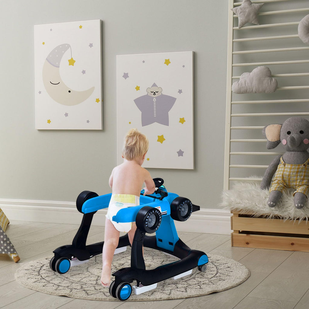 5-in-1 Foldable Baby Walker with Adjustable Height R769