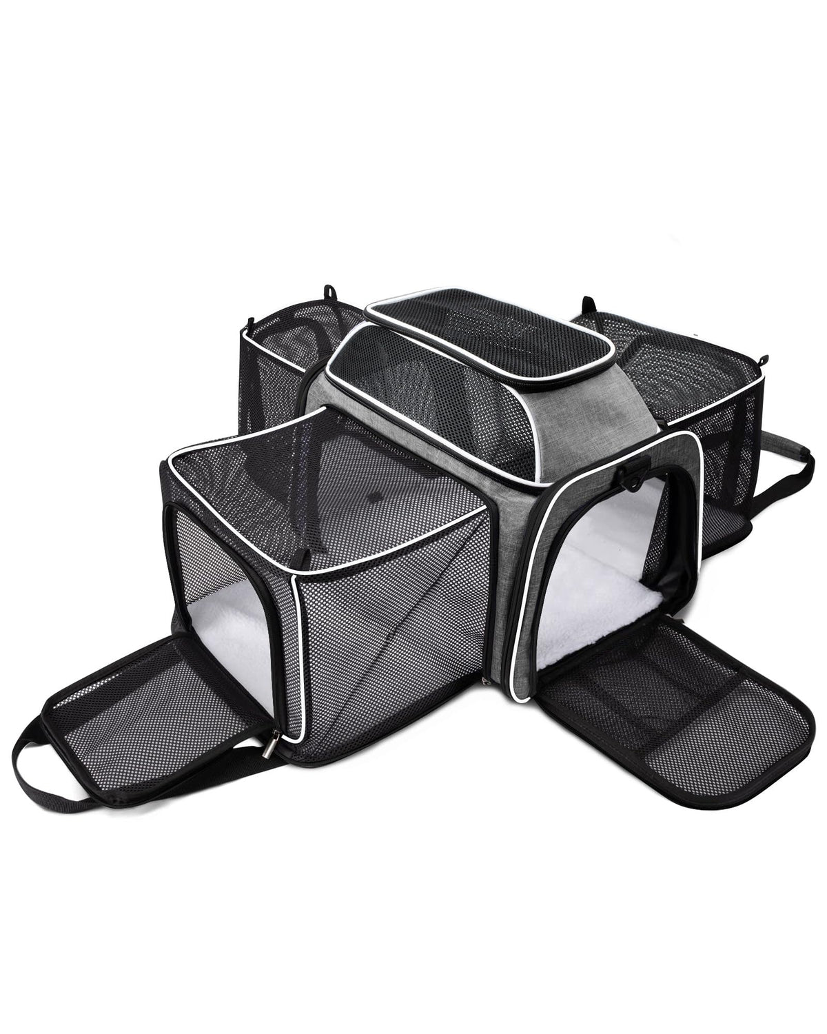 Airline Approved Soft Side Pet Carrier with Fleece Pad L3509