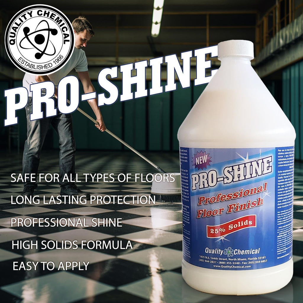 High Shine Floor Finish Wax 640 oz F38551