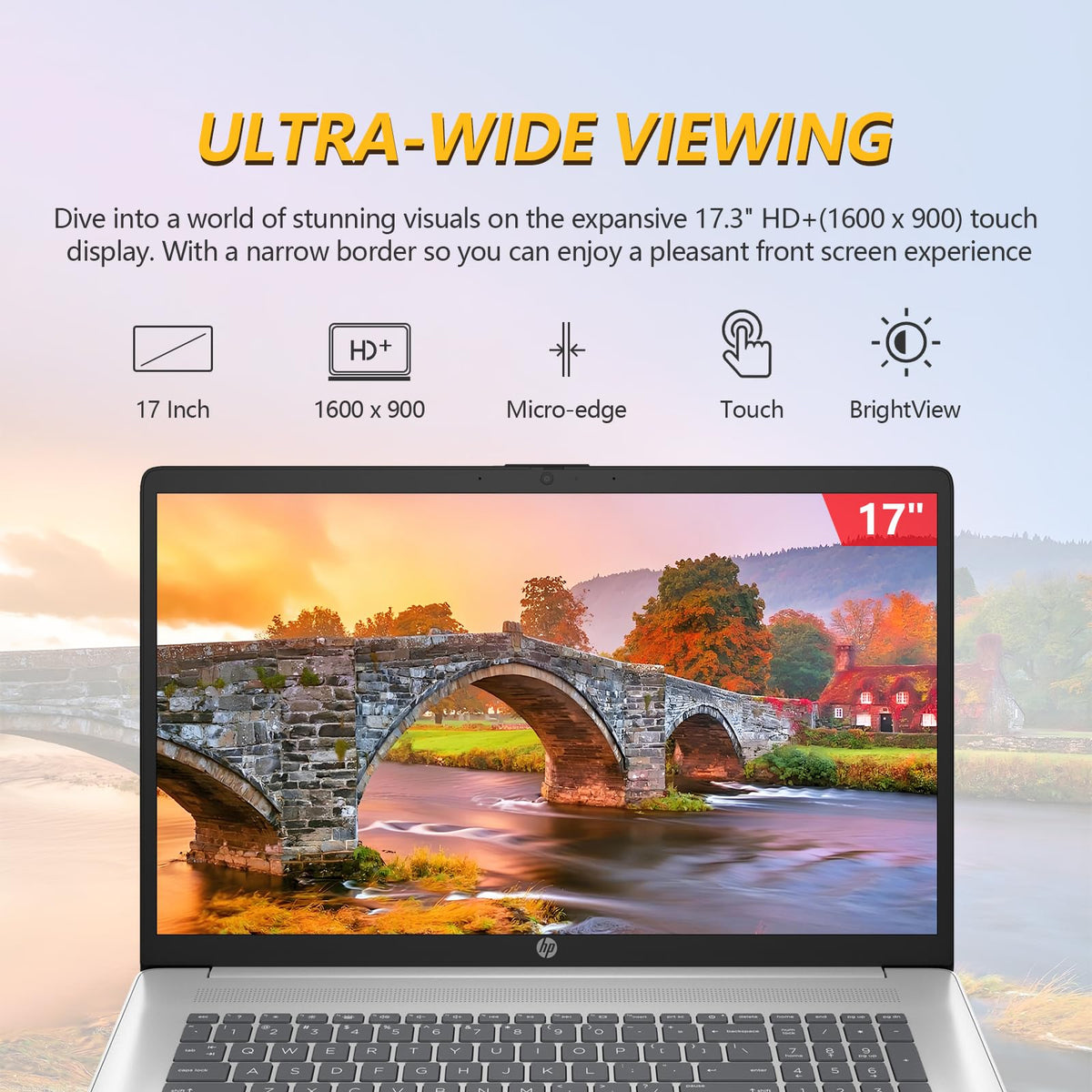 17 Laptop Touchscreen AMD Ryzen 5 16GB RAM 1TB SSD D142