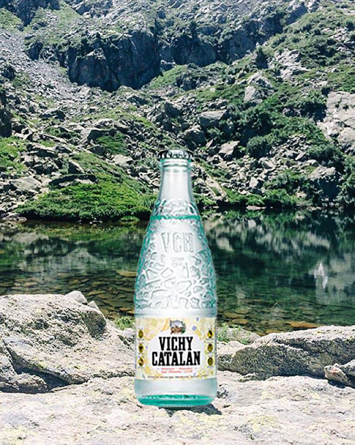 Sparkling Mineral Water 250 mL 24 Glass Bottles Q6714