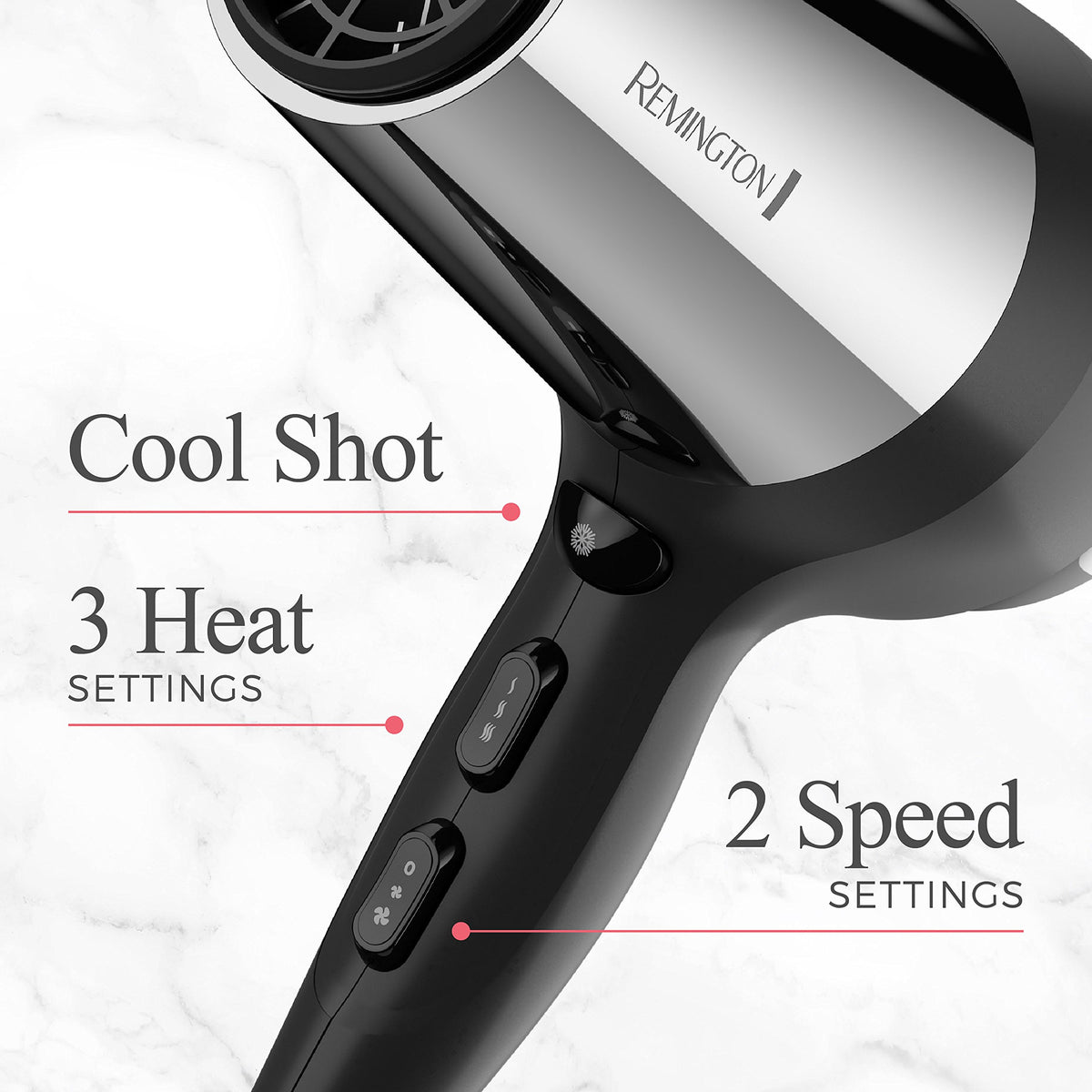 1875W Ceramic Ionic Hair Dryer A83731