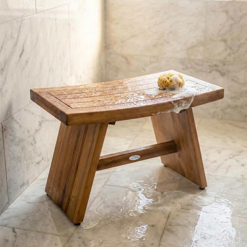 30" Teak Shower Bench W69169