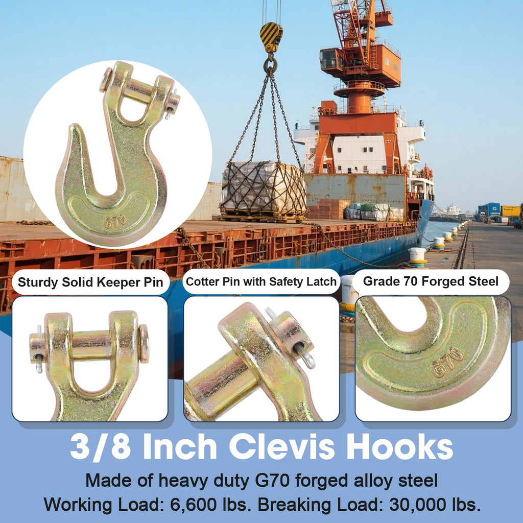 Heavy Duty 3/8" Chain Hook G355