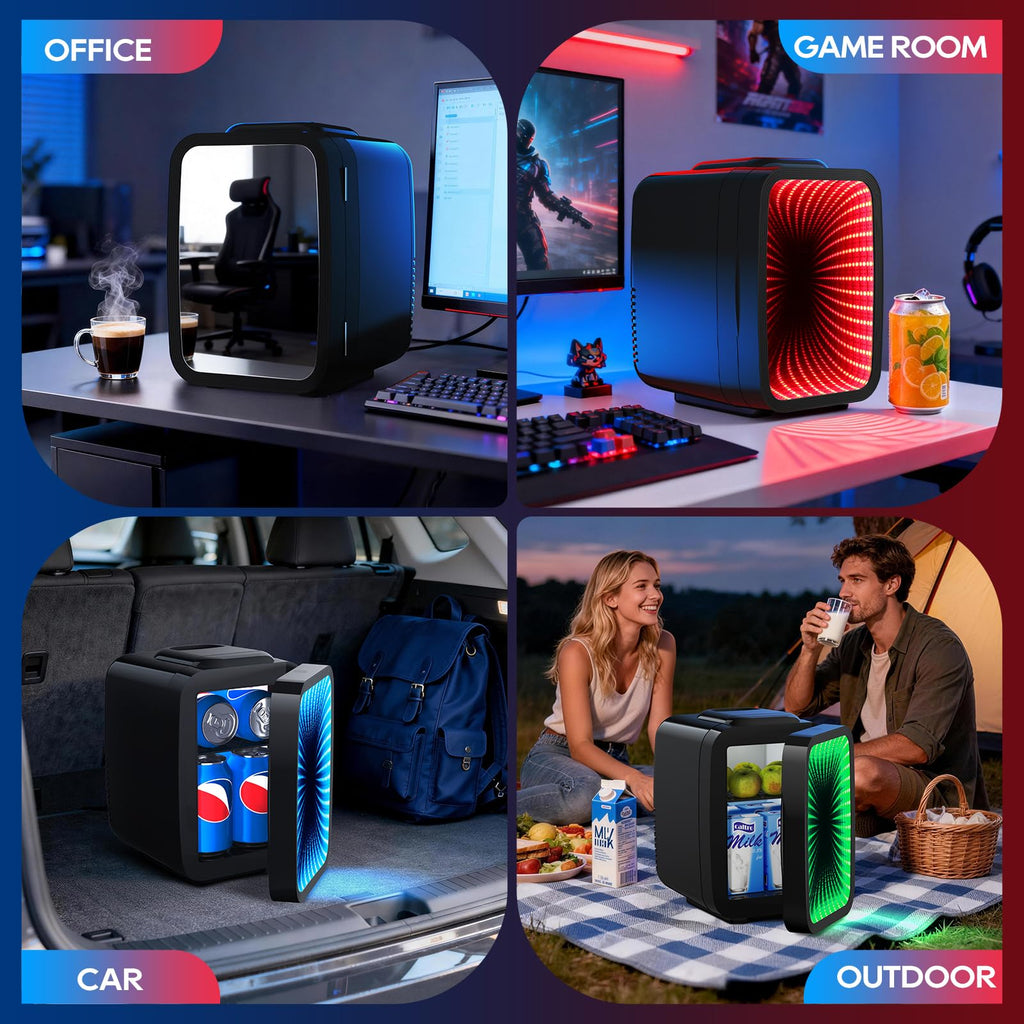 Mini Fridge 4L 6 Can H38903