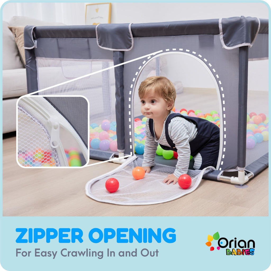 Baby Playpen 50x50 Grey H3061