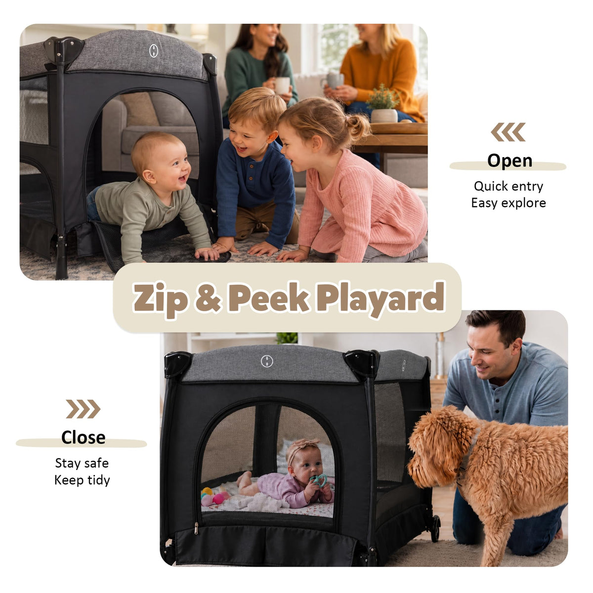 Baby Pack and Play with Bassinet J49548