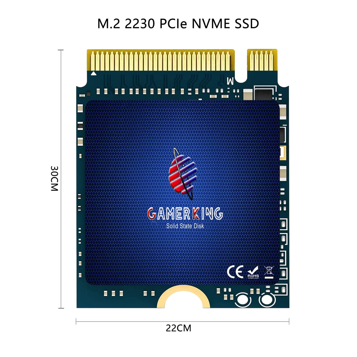 128GB M.2 2230 NVMe PCIe Gen 3.0X4 Internal SSD D7971