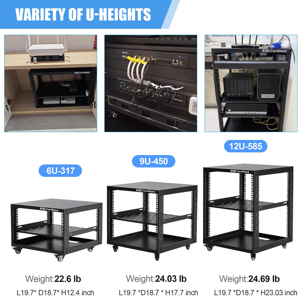 6U Open Frame Rack E742