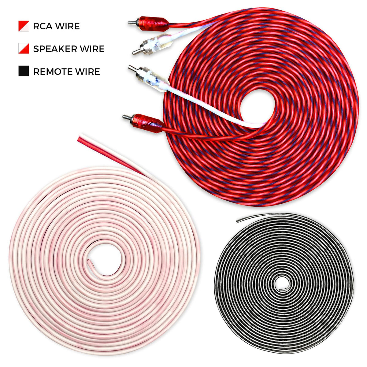 1/0 Gauge CCA Amp Wiring Install Kit U670