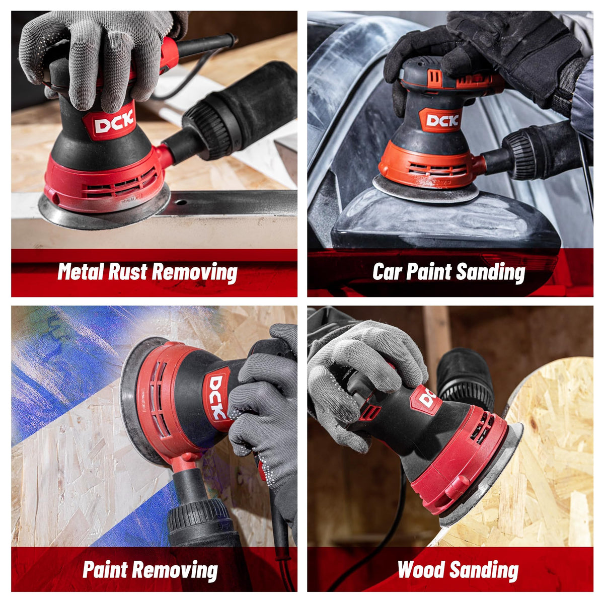 3.0 AMP Corded Random Orbital Sander U2574