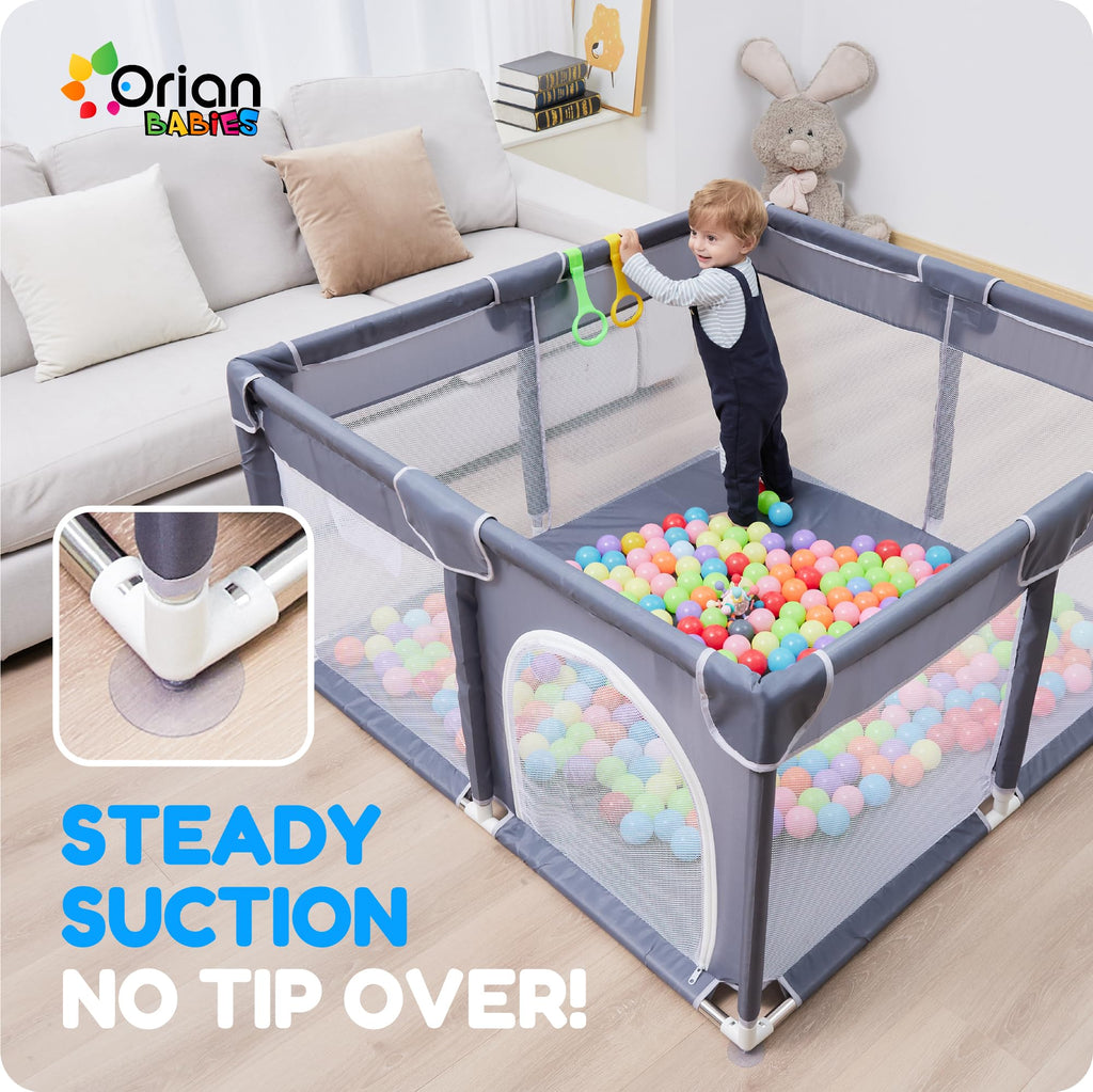 Baby Playpen 50x50 Grey H3061