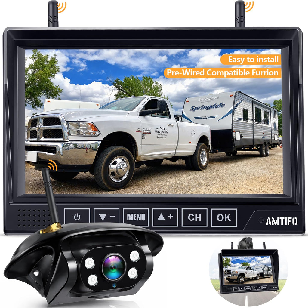 1080P Wireless RV Backup Camera O36927