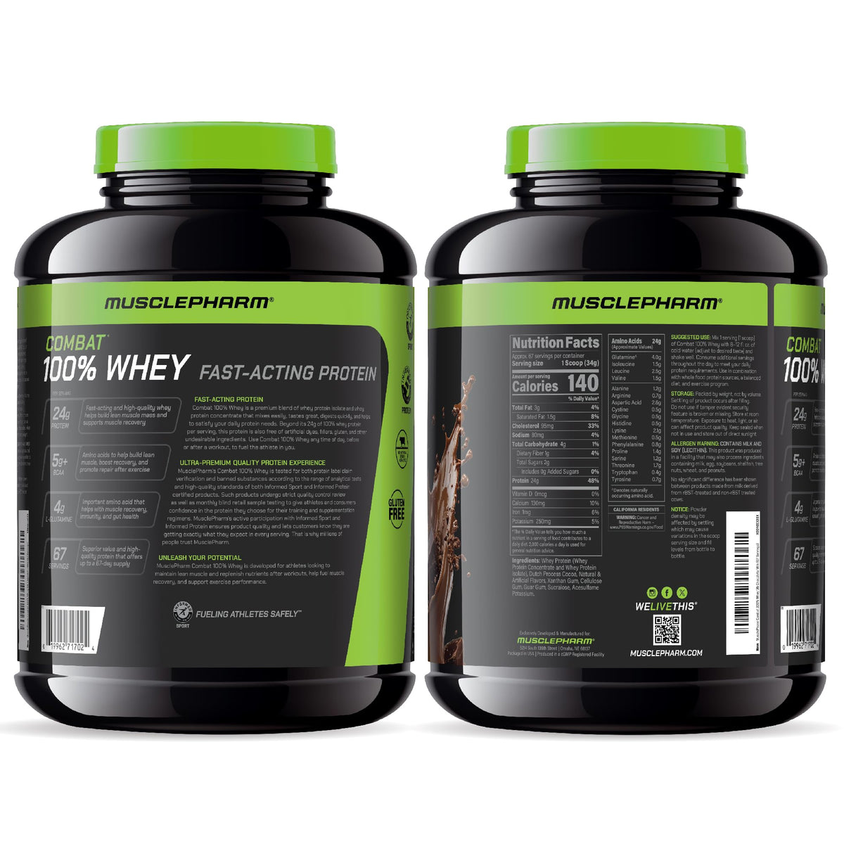 Chocolate Milk Whey Protein Powder 5 lb E582642