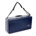 Textured Blue ABS Trumpet Case with Velvet Interior Y53671