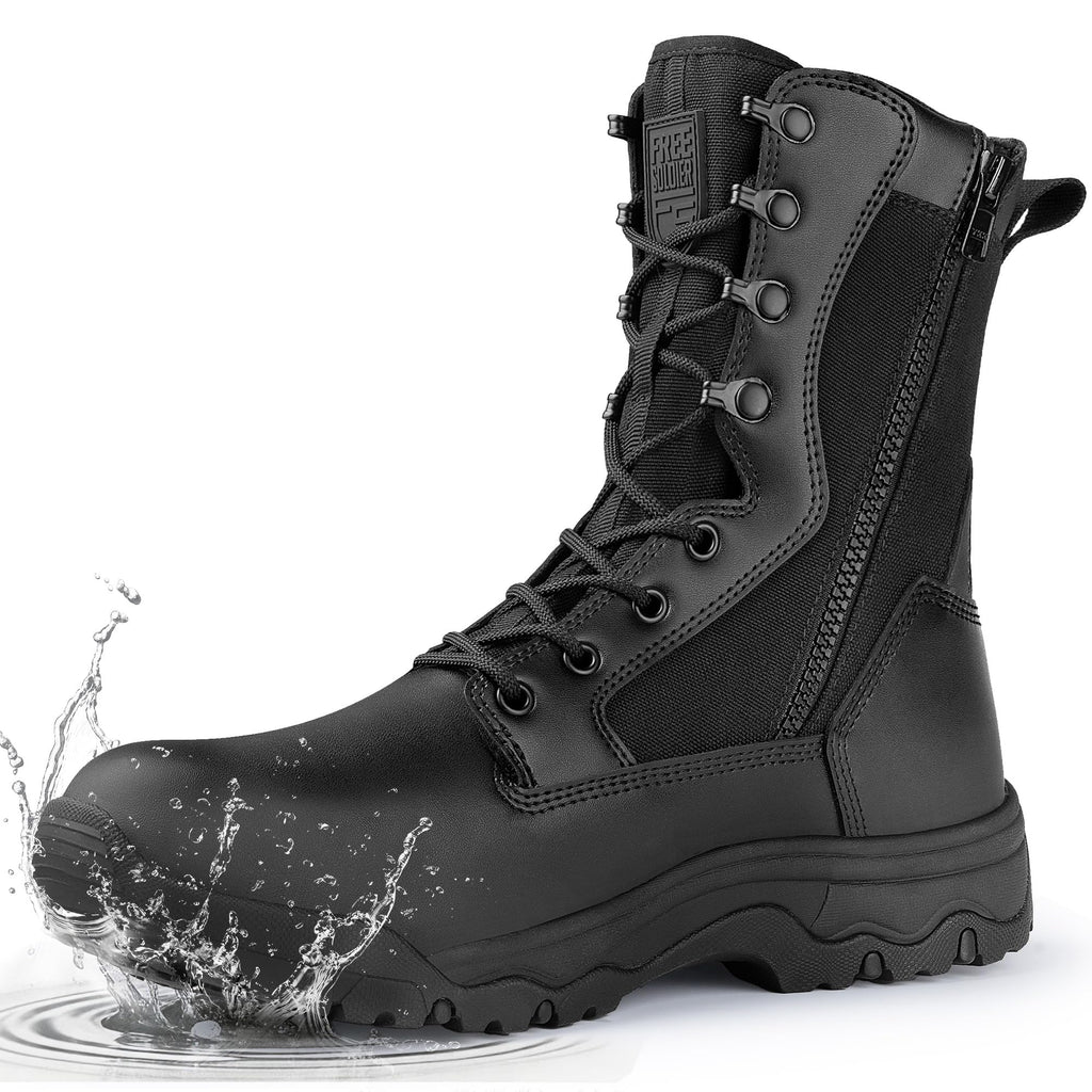 Waterproof Side Zip 8" Tactical Boot C708891