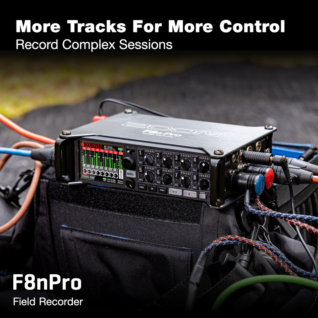 Field Recorder with 8 Inputs & 10 Tracks C591483