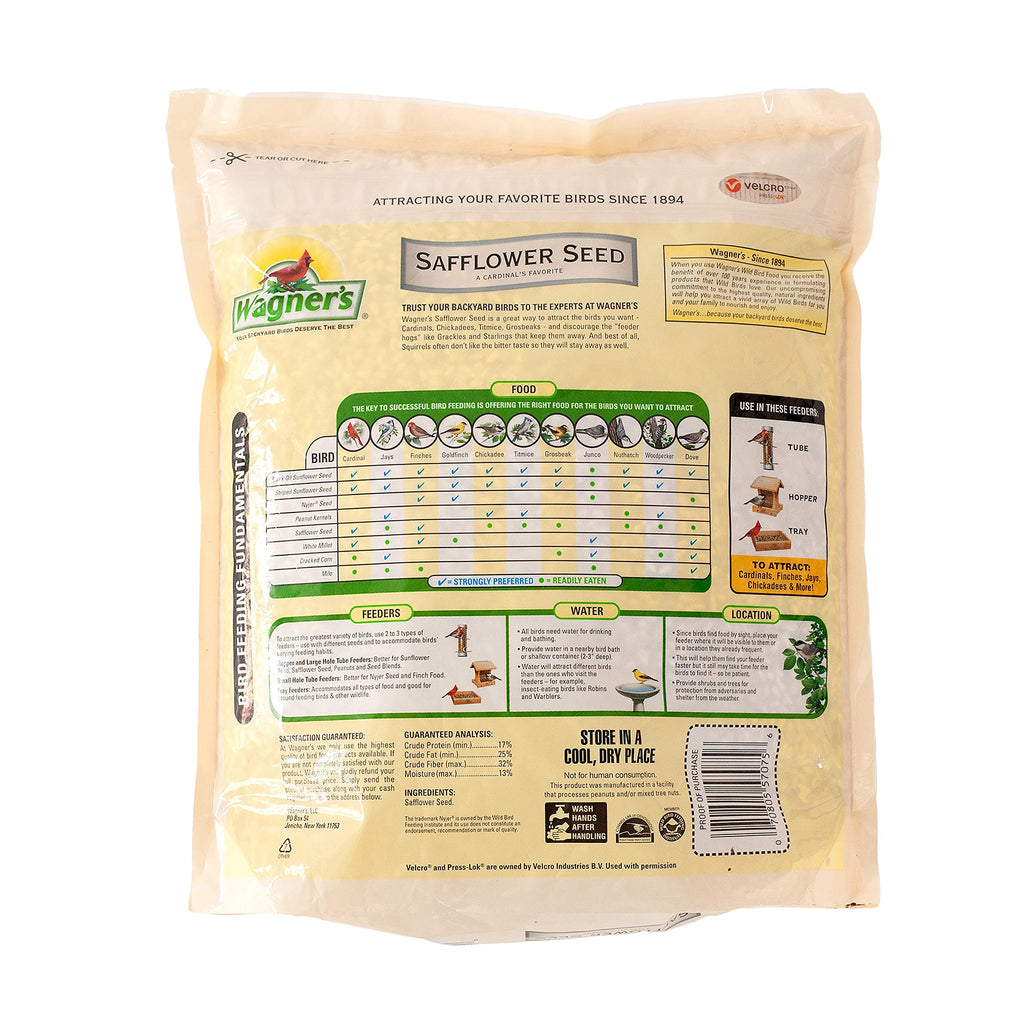 Wild Bird Food and Safflower Seed D52570