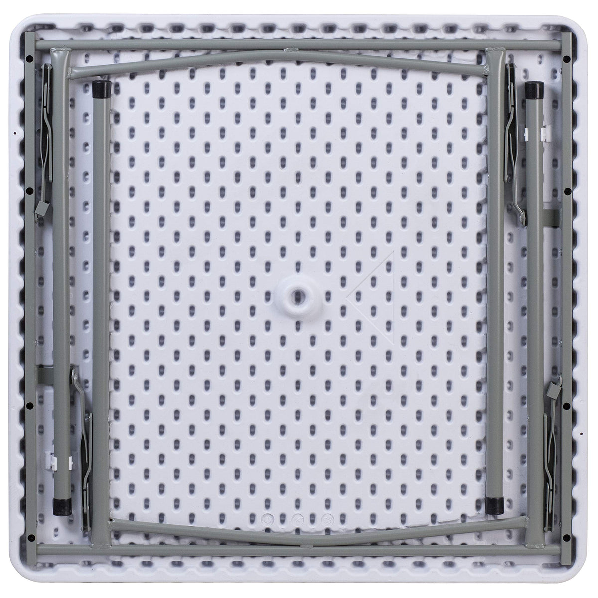 Square Granite White Plastic Game Table K913