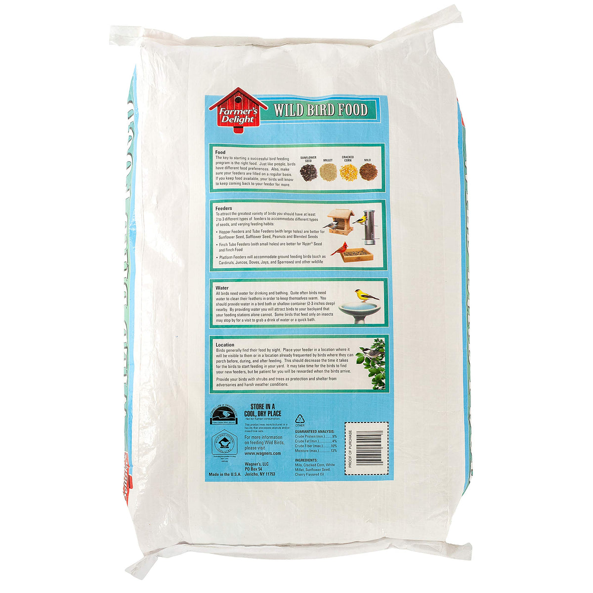 Wild Bird Food and Safflower Seed D52570