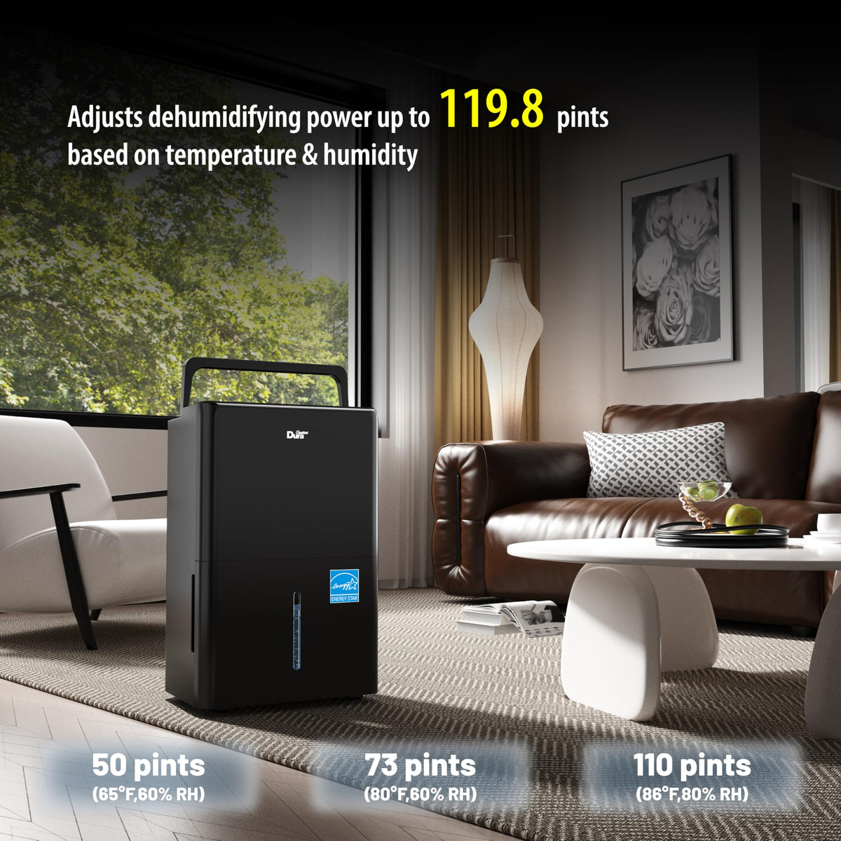 50 Pints Dehumidifier with Pump A825